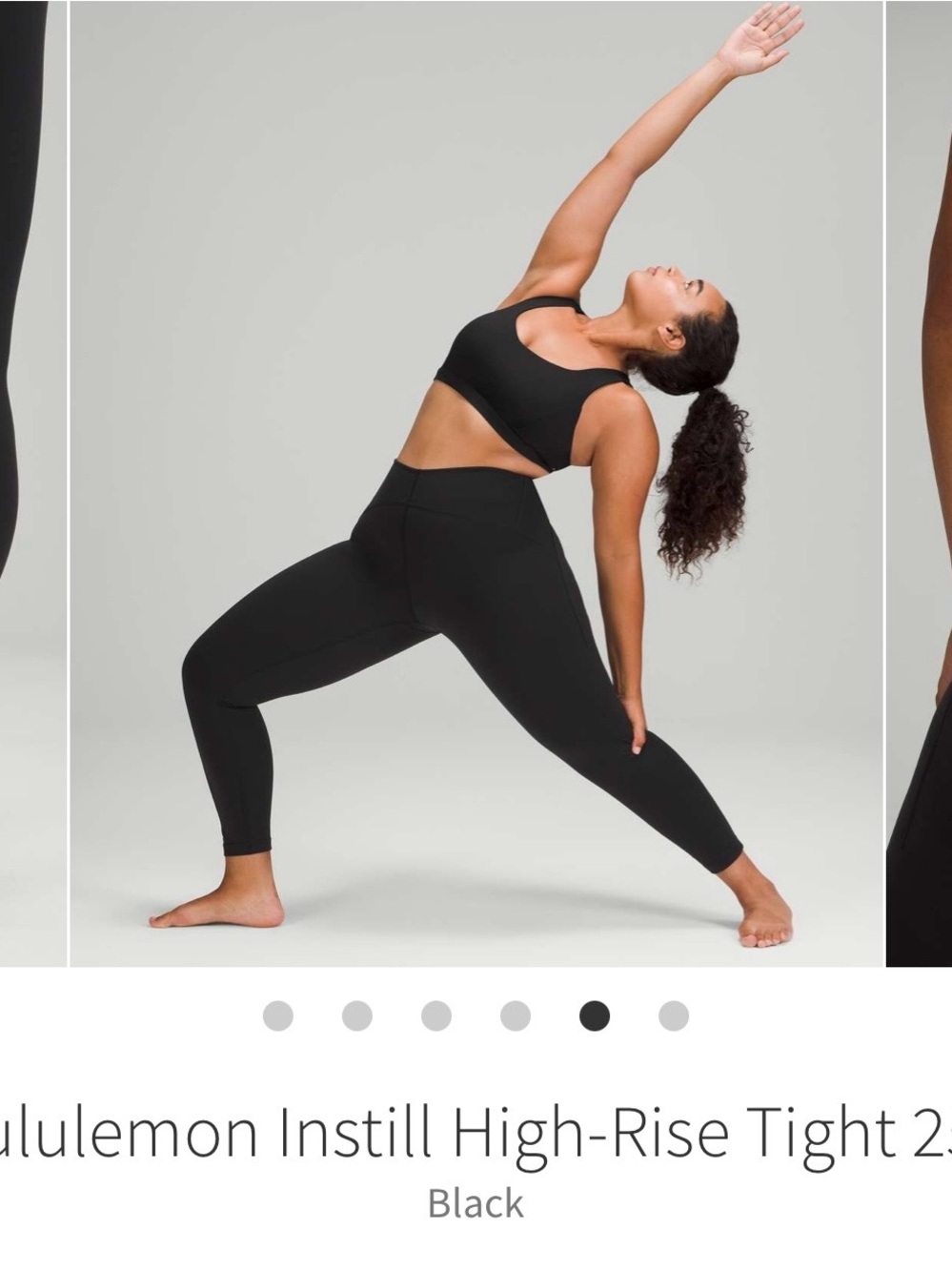 lululemon athletica Instill High-Rise Tight 25”Leggings - Black